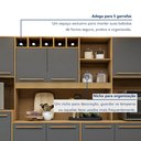 Ver mais imagens de Armário para Cozinha 13 Portas 2 Gavetas Agata