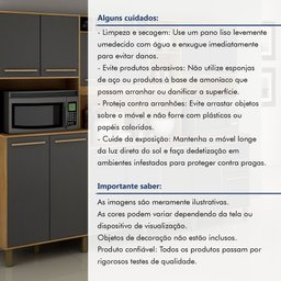 Armário para Cozinha 13 Portas 2 Gavetas Agata - 9