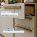 Ver imagem 7 de Armário para Cozinha 13 Portas 2 Gavetas Ágata Bege/Cinamomo/Off White