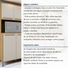 Armário para Cozinha 13 Portas 2 Gavetas Agata  - 13
