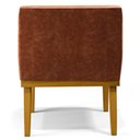 Ver imagem 2 de Kit 3 Poltronas Decorativas Para Sala De Estar E Recepção Beatriz W01 Couríssimo Camel - Lyam