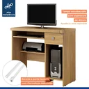 Ver mais imagens de Escrivaninha System System Valdemóveis 1 Gaveta 91cm Cinamomo