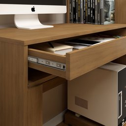 Mesa para Computador Escrivaninha com Armário Office - 11