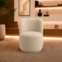 Ver imagem 2 de Poltrona Decorativa Bia Orgânica Corino Recepção Sala Estar Quarto