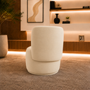 Ver imagem 3 de Poltrona Decorativa Bia Orgânica Corino Recepção Sala Estar Quarto