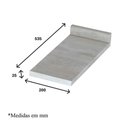 Ver mais imagens de Armário Porta Toalha Americana Henn 20 Cm com Tampo para Balcão