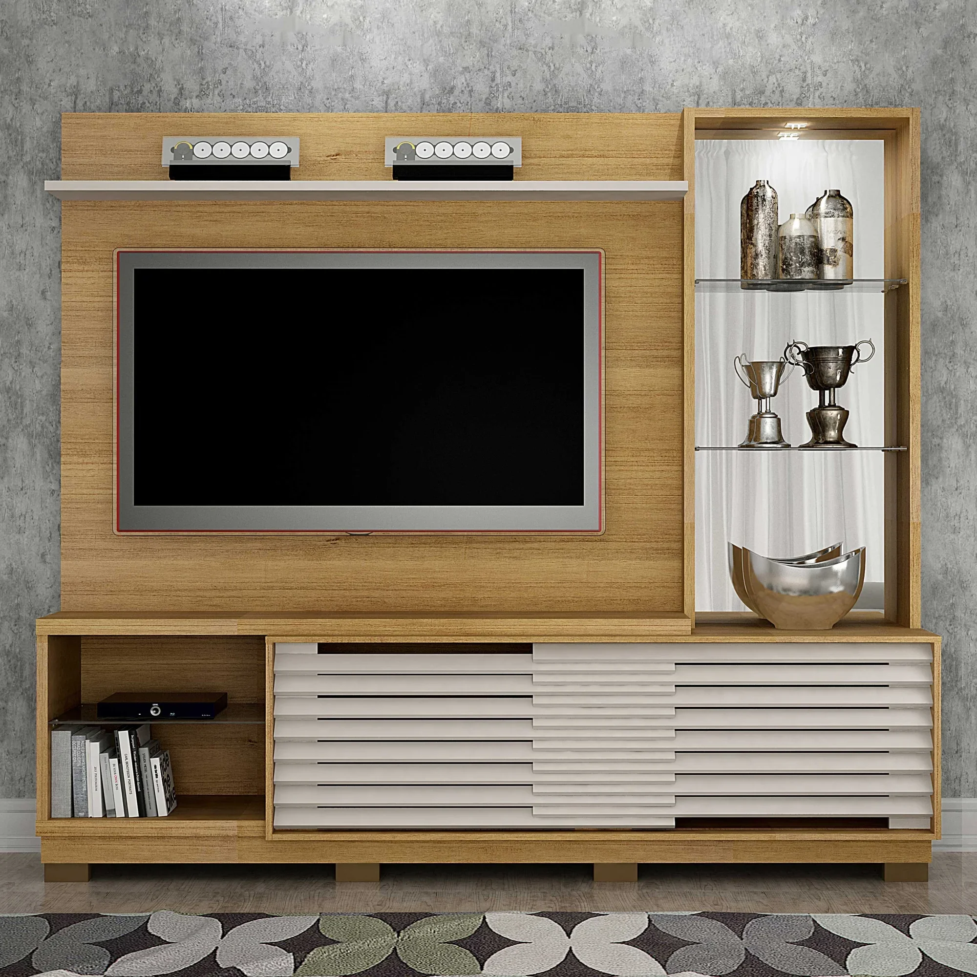 Estante Home para TV Ravena Valdemóveis | MadeiraMadeira