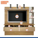 Ver imagem 5 de Estante Home para TV Até 65 Polegadas 2 Portas Miami Valdemóveis