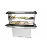 Buffet Self Service Polar Conjugado para 12 Cubas Quentes e 6 Cubas Frias BRQ12F6 - 127V (Cubas Não  - 1