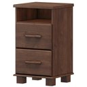 Ver imagem 1 de Mesa de Cabeceira 2 Gav Madeira Maciça 44 Cm 2249 Cafe Milani Store Cafe