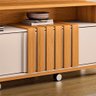 Estante Home Theater Ambiente Bold Cinamomo Off White - Hb Móveis - 6
