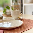 Ver imagem 4 de Jogo 2 Xícarasde Café com Pires em Porcelana New Bone Butterfly Borboleta e Flores 100ml Lyor