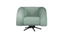 Ver imagem 1 de Poltrona Micheli 94cm Base Reclinável Veludo: Acqua
