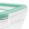 Pote Plástico com Travas Hermético com Divisória Verde Menta 730ml Freshy Sanremo - 3