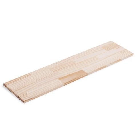 Prateleira 120x20cm Pinus Misto Natural Bemfixa Prateleira 120x20cm Pinus Misto Natural Bemfixa