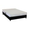 Cama Box Casal: Colchão Ortopédico Herval AG65 Frontier + Base CRC Suede Black(138x188) - 1