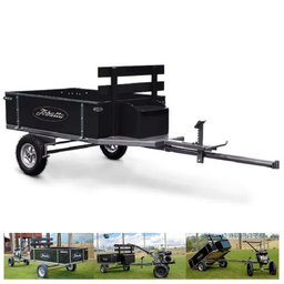 Carreta Basculante Tobatta para Motocultivadores 1300 R8 Preta MAQUINAFORT - 1