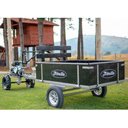 Ver imagem 2 de Carreta Basculante Tobatta para Motocultivadores 1300 R8 Preta MAQUINAFORT