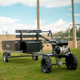 Carreta Basculante Tobatta para Motocultivadores 1300 R8 Preta MAQUINAFORT - 6