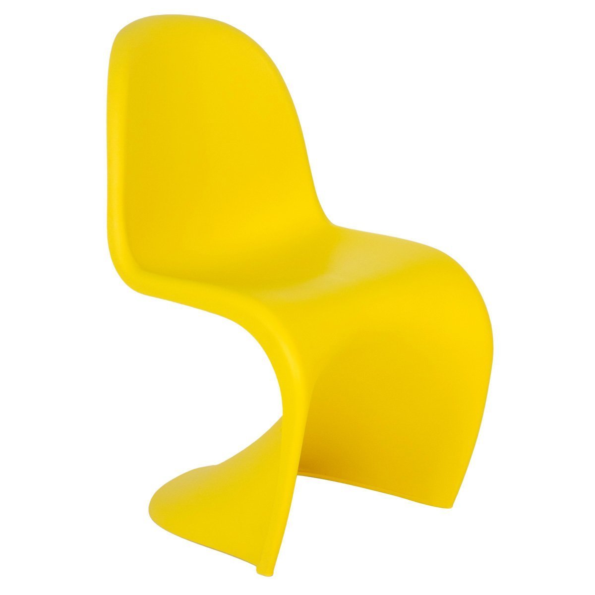Cadeira Design Panton Curve Acabamento Fosco