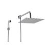 Ducha Chuveiro Inox 304 25x25 Cm com Ducha Manual em Abs - 1