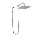 Ver imagem 3 de Ducha Chuveiro Inox 304 25x25 Cm com Ducha Manual em Abs
