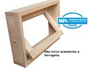 Ver imagem 2 de Janela Basculante Vitrô 40x60x14 Cm para Um Vidro Eucalipto Neonx