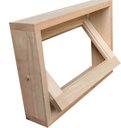 Ver imagem 1 de Janela Basculante Vitrô 40x60x14 Cm para Um Vidro Eucalipto Neonx