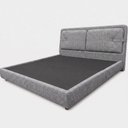 Ver imagem 5 de Cama Japonesa com Cabeceira Seo Yun Casal Linho Cinza - Sallar Home