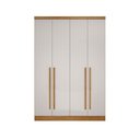 Ver imagem 1 de Modulo de Casal Safira para Guarda-roupas em Mdf com 4 Portas e 3 Gavetas Novo Horizonte