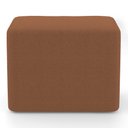 Ver imagem 5 de Kit 02 Puffs Decorativos Living Yumi Retangular 60cm Bouclê Terracota - Desk Design