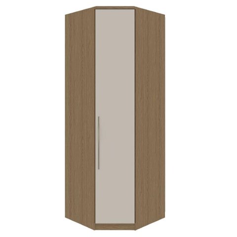 Guarda Roupa Modulado 01 Porta 234cm Canto Oblíquo Setiba