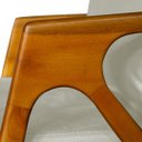 Ver imagem 4 de Namoradeira Mona Decorativa Recepção - Corino Bege