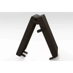 Cama Dobrável Portátil Solteiro Colchão Embutido Pés em Madeira 188x88 Camping - Av:marrom - 4