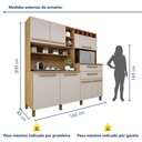 Ver imagem 4 de Armário de Cozinha 7 Portas 2 Gavetas Monte Rey