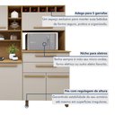 Ver imagem 6 de Armário de Cozinha 7 Portas 2 Gavetas Monte Rey