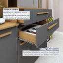 Ver imagem 7 de Armário de Cozinha 7 Portas 2 Gavetas Monte Rey