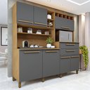 Ver imagem 2 de Armário de Cozinha 7 Portas 2 Gavetas Monte Rey