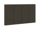 Ver imagem 1 de Cabeceira Cama Solteiro Placa Estofada 90 Cm Suspensa Itália - Marrom Suede