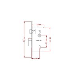 Fechadura Porta Interna Quarto Sala Pado Ascot Escovada - 4