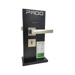 Fechadura Porta Interna Quarto Sala Pado Ascot Escovada - 1