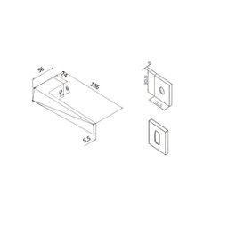 Fechadura Porta Interna Quarto Sala Pado Ascot Escovada - 3