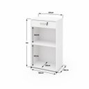 Ver imagem 5 de Balcão Caixa 60x40cm para Atendimento e Recepção Comercial com Gaveta