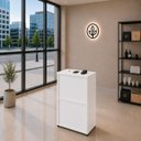 Ver imagem 2 de Balcão Caixa 60x40cm para Atendimento e Recepção Comercial com Gaveta