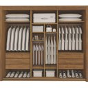 Ver imagem 2 de Guarda Roupa Casal com Espelho 3 Portas 6 Gavetas - Palissy - Móveis Bettio