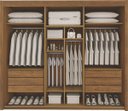 Ver imagem 2 de Guarda Roupa Casal com Espelho 3 Portas 6 Gavetas - Palissy - Móveis Bettio