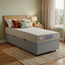 Ver imagem 1 de Cama Box Baú + Colchão Gazin de Espuma D60 Double Face Force Plus Solteiro 88 cm
