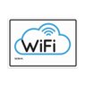 Placa de Sinalização Wifi Senha Sala Recepção Aviso - 1
