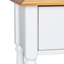 Ver imagem 6 de Aparador 2 Gavetas Tampo em Madeira Maciça Pés Torneados Louise