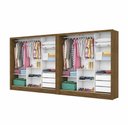 Ver imagem 2 de Closet Casal Duplo Dubai 6 Portas com Espelho 6 Gavetas